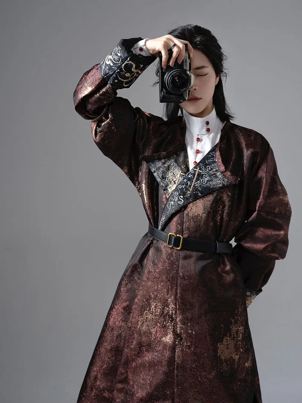 Robe Silk Women - رداء من الحرير الصيني زي سلالة