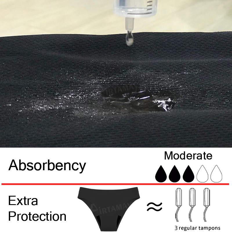 ملابس سباحة نسائية بدون خياطة  - مراجعة Period Panty Absorbent وسعره