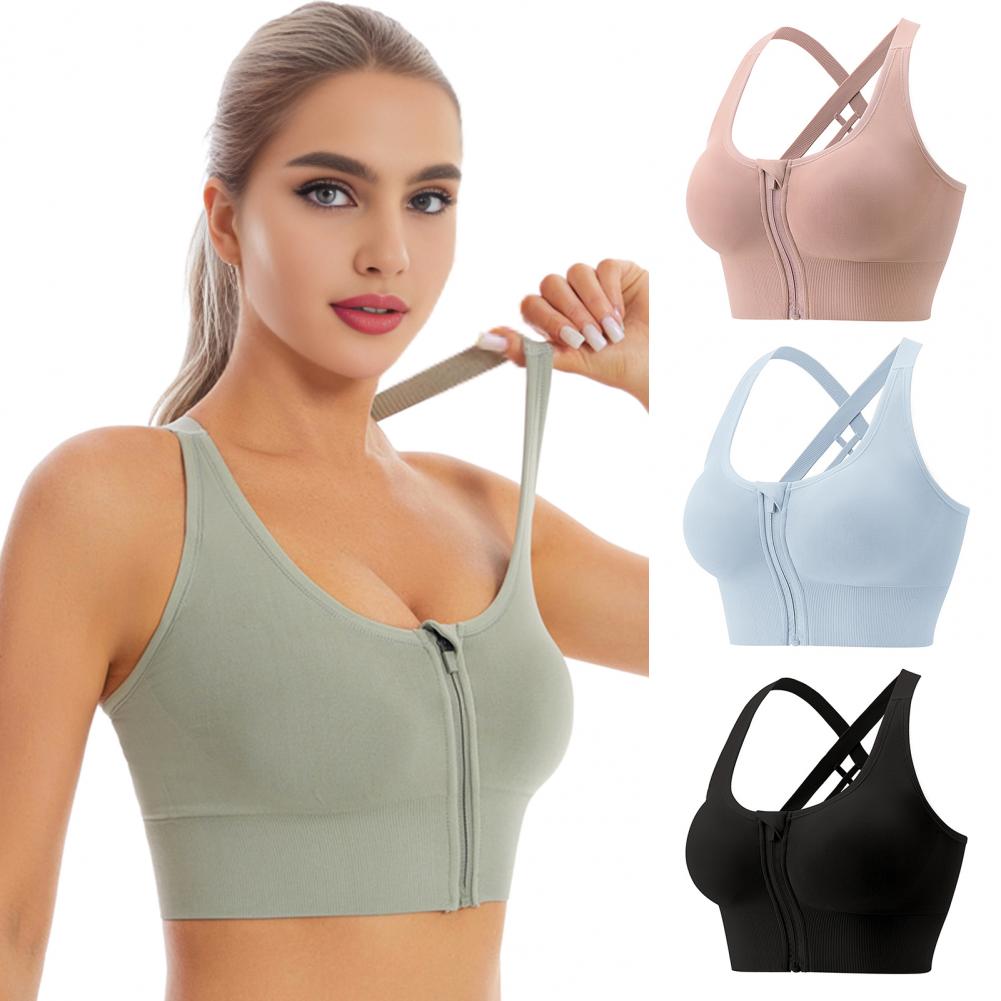 حمالة صدر رياضية لاسلكية بسحاب - مراجعة Sports Bra High Impact وسعره