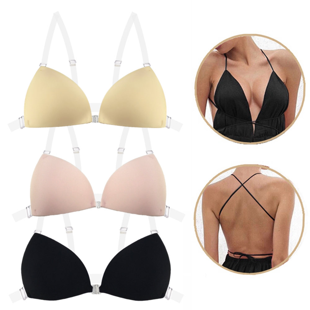 حمالة صدر لاصقة للنساء لفساتين - مراجعة Push Up Bra Padded وسعره